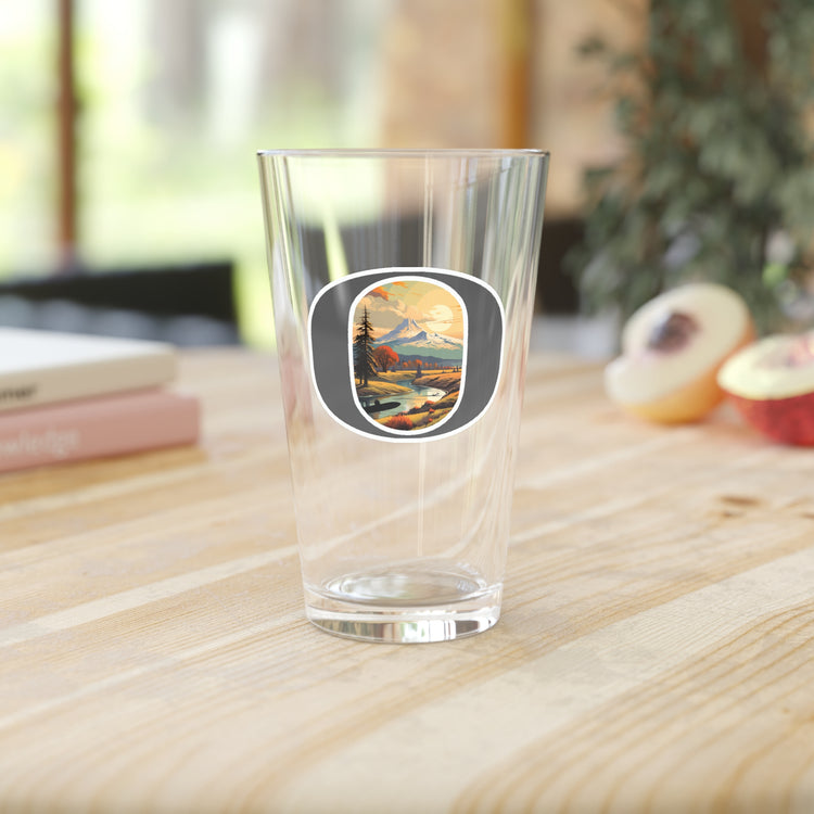 Oregon Pint Glass, 16oz
