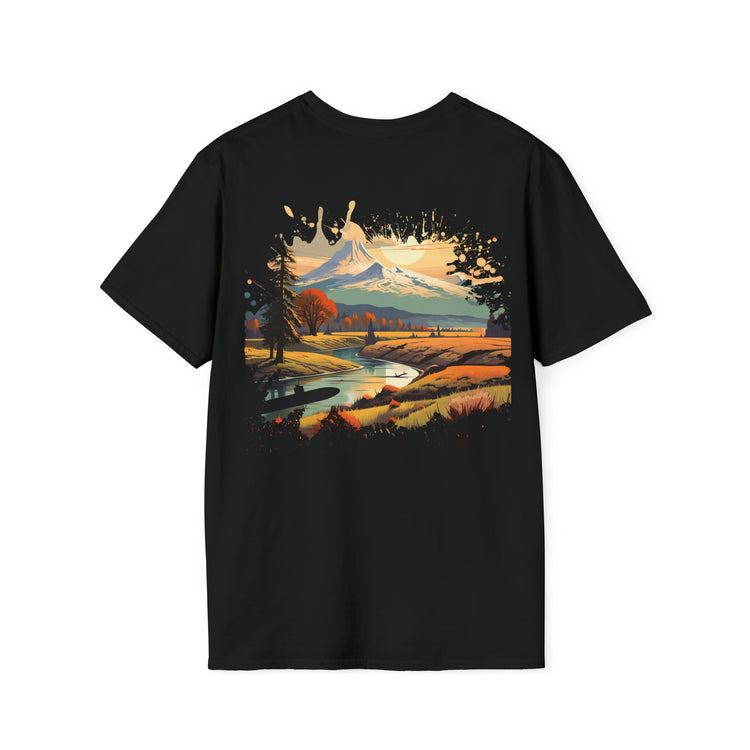 Uss Oregon Unisex Softstyle T-Shirt