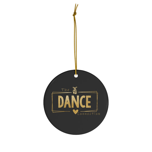 The Dance Connection Ceramic Ornament