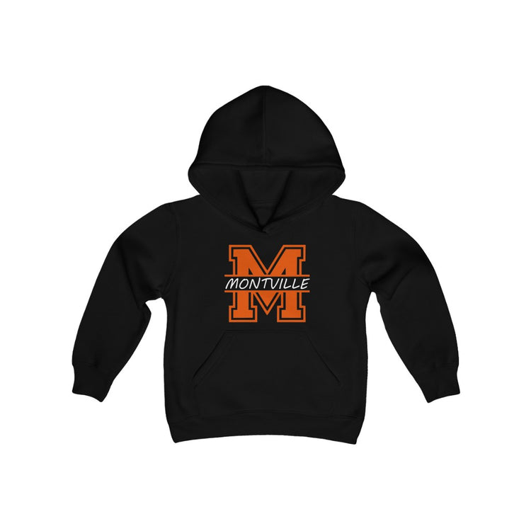 Montville Youth Heavy Blend Hooded Sweatshirt